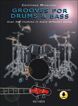 Grooves For Drums & Bass by Micalizzi Cristiano for Drum Set (Bk / Cd)