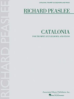 Catalonia by Peaslee Richard for Trumpet and Piano