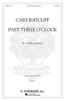 Past Three O'clock by - Ratcliff Cary - for TTBB