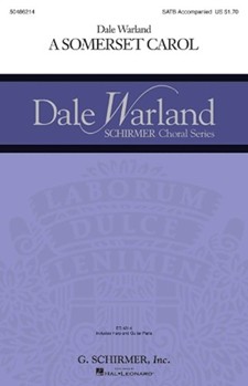 Somerset Carol by - Warland Dale - for SATB