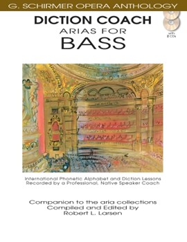 Diction Coach - G. Schirmer Opera Anthology (Arias for Bass) - Arias for Bass