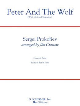 Peter & The Wolf by Prokofiev Sergei - Curnow James - for Concert Band
