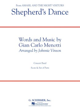 Shepherd's Dance by Menotti Gian Carlo - Vinson Johnnie - for Concert Band