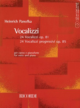 Vocalizzi Opus 81 & Opus 85 by Panofka Heinrich for Vocal w/ Audio