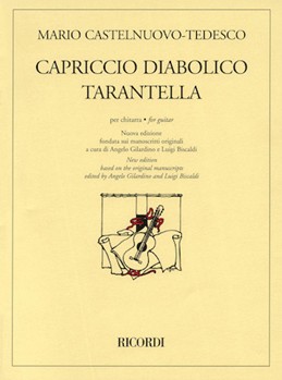 Capriccio Diabolico and Tarantella by Castelnuovo-Tedesco Mario for