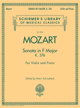 Mozart - Sonata in F Major, K. 376