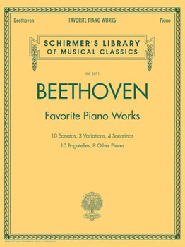 Favorite Piano Works by Beethoven Ludwig van for Piano