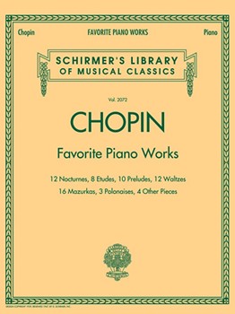 Favorite Piano Works - Schirmer Library of Classics Volume 2072 piano