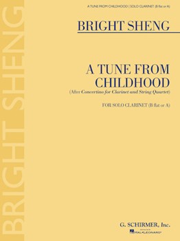 Tune From Childhood by Sheng Bright for Clarinet Solo