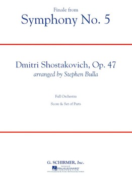 Finale from Symphony No. 5 by Shostakovich Dmitri - Bulla Stephen - for