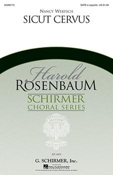 Sicut Cervus by Wertsch Nancy for SATB a cappella