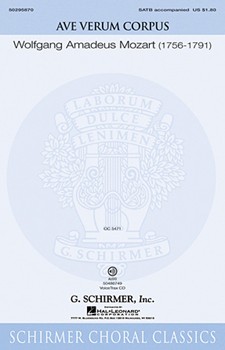 Ave Verum Corpus by Mozart Wolfgang Amadeus - Mueller - for VoiceTrax