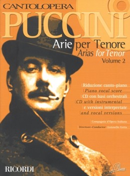 Puccini Arias For Tenor by Puccini Giacomo - Cantolopera - for Tenor Voc