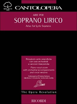 Arias For Lyric Soprano by Various - Cantolopera - for Sopr Voice W