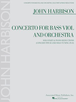 John Harbison - Concerto For Bass Viol And Orchestra (double Bass /