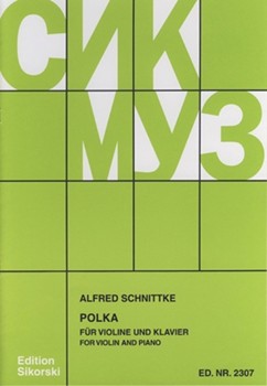 Polka by Schnittke Alfred for Violin and Piano