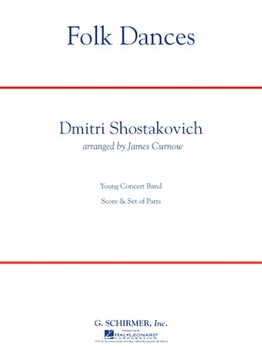 Folk Dances by Shostakovich Dmitri - Curnow James - for Full Score