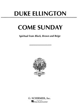 Come Sunday by Ellington Duke for Low Voice and Piano