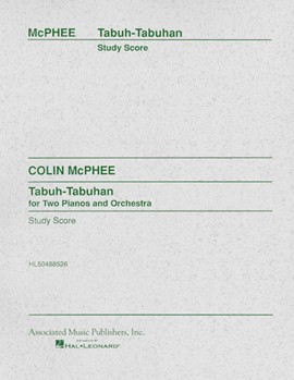 Tabuh-Tabuhan by McPhee Colin for Score
