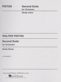 Suite No. 2 for Orchestra by Piston Walter for Score