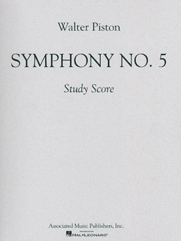 Symphony No. 5 by Piston Walter for Score