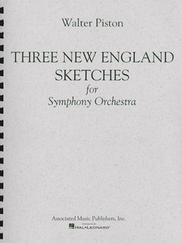 Three New England Sketches by Piston Walter for Score