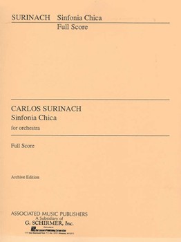 Sinfonia Chica (Small Symphony) by Surinach Carlos for Score