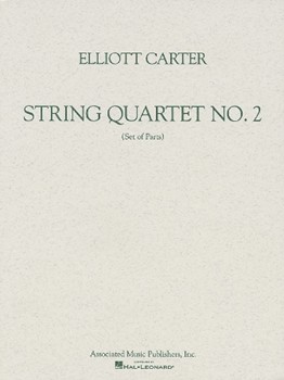 String Quartet No. 2 (1959) by Carter Elliott for Parts