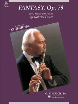 Fantasy Opus 79 by Faure Gabriel - Moyse - for Flute Duet