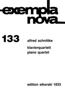 Piano Quartet by Schnittke Alfred for