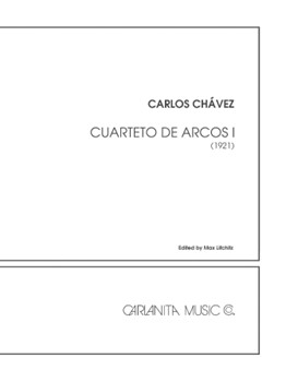 Cuarteto de Arcos No. 1 by Chavez Carlos for