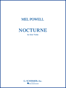 Nocturne Op. 54, No. 4 Violin