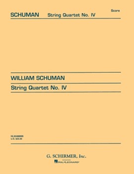 String Quartet No. 4 by Schuman William for Score