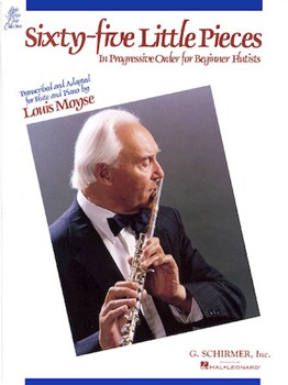65 Little Pieces In Progressive Order by Various - Moyse - for Flute Solo