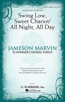 Swing Low Sweet Chariot W/all Day All Ni by - Marvin Jameson - for SATB