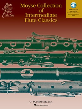 Moyse Collection Of Intermediate Flute C by Various - Moyse Louis - for Flute and Piano