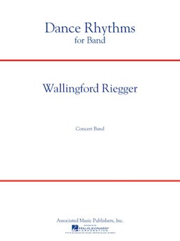 Dance Rhythms Opus 58a by Riegger Wallingford for Full Score