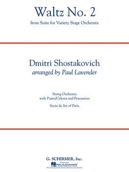 Waltz (from Jazz Suite No. 2) Full Score by Shostakovich Dmitri for