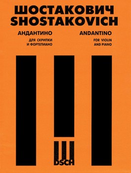 Shostakovich - Andantino For Violin And Piano Op. 83