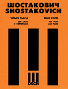 Shostakovich - Four (4) Pieces From Music To The Film The Gadfly Violin And Piano Op. 97