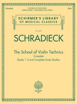 Schradieck - The School of Violin Technics, Complete