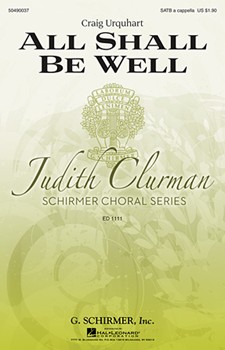All Shall Be Well by Urquhart Crain for SATB