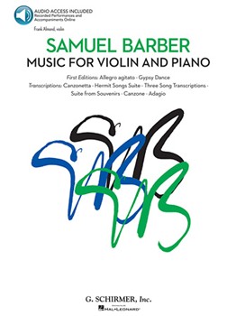 Music For Violin & Piano by Barber Samuel - Walters Richard - Frank Almond for Violin and Piano