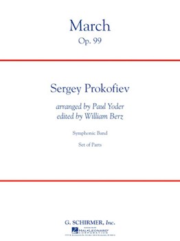 March Opus 99 by Prokofiev Sergei - Yoder / berz - for Full Score
