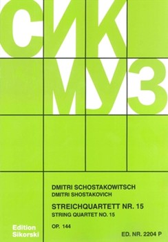 String Quartet No 15 Op 144 [score]