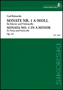 Sonata No. 1 in A Minor for Piano and Violoncello, Op. 42