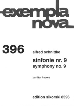 Symphony No. 9 by Schnittke Alfred for Score