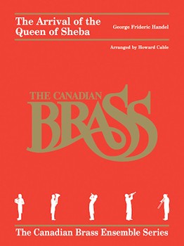 Arrival of the Queen of Sheba [brass 5tet] SCORE/PTS