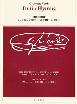 Inni Hymns Critical Edition by Verdi Giuseppe for