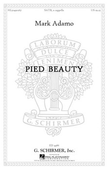 Pied Beauty by Adamo Mark for SATB